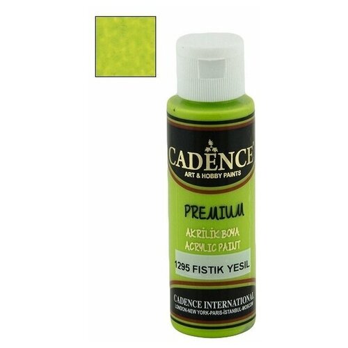 Акриловая краска Cadence Premium Acrylic Paint, 70 мл. Pistachio Green-1295 seresstore artdeco acrylic wood paint 500 ml pistachio green