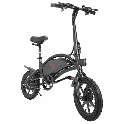 Электровелосипед Kugoo V1 Jilong 7.5 Ah, цвет черный