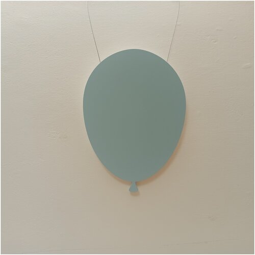 Ночник детский светильник для сна настенный воздушный шарик деревянный светодиодный 35*25 см на батарейках, 1 шт