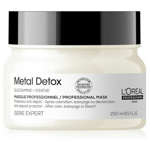 Маска для волос восстанавливающая L'Oreal Professional Metal Detox для окрашенных волос маска для волос восстанавливающая l oreal professional metal detox для окрашенных волос