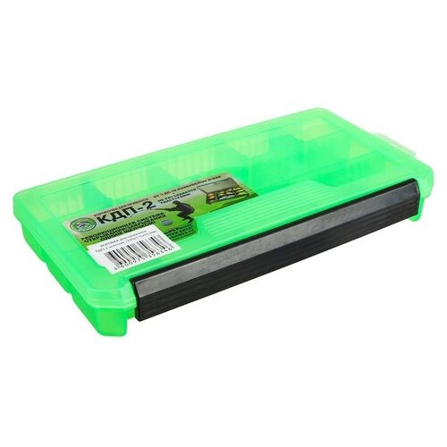 Коробка для приманок КДП-2, цвет зелёный, 230 × 115 × 35 мм три кита коробка для приманок кдп 2 цвет зелёный 230 × 115 × 35 мм