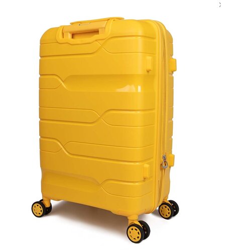 фото Чемодан impresa желтый размер s