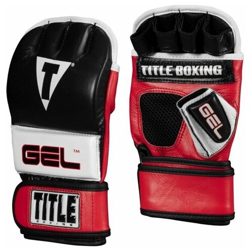 Перчатки боксерские TITLE Gel Incensed Wristband Heavy Bag Gloves, размер M