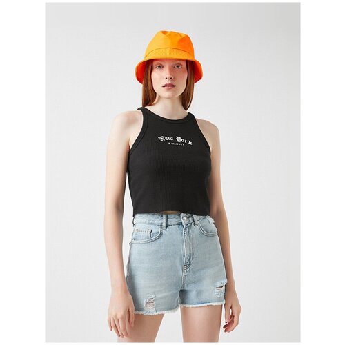 фото Топ koton teenage, 1yal38079ik, цвет: antracite, размер: s