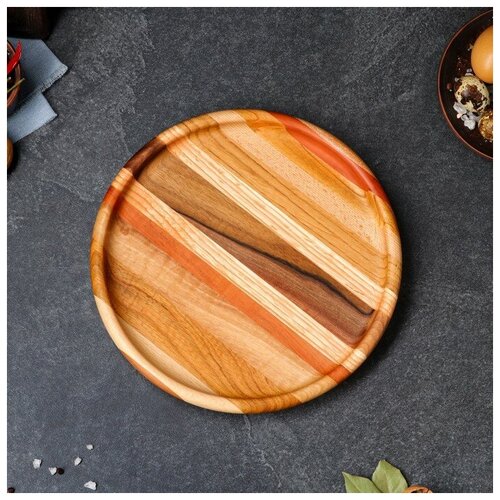 Тарелка деревянная 