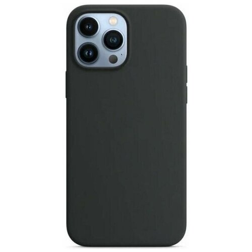 Чехол для Apple iPhone 13 Pro Max Deppa Liquid Silicone Pro черный чехол накладка для iphone 13 pro max veglas silicone case nl закрытый черный 18