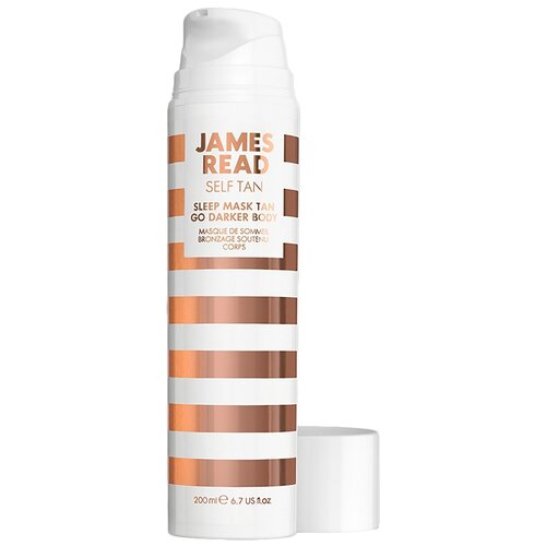 Маска JAMES READ Ночная для тела уход и загар темная Sleep Mask Tan Go Darker Body 200 мл