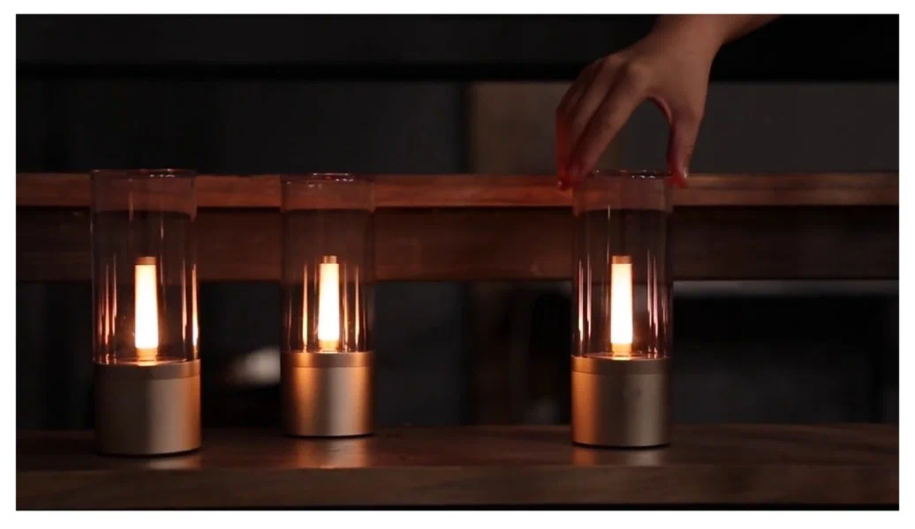 Прикроватный светильник-свеча Xiaomi Yeelight Candela Lamp (YLFWD-0019) - фото №4