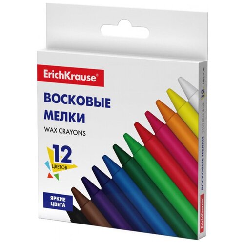 ErichKrause Восковые мелки 12 цветов, 51564