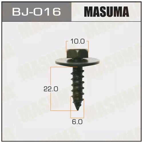 Саморез Masuma 6x22мм (Под Ключ 10мм) Набор 6шт Masuma арт. BJ016