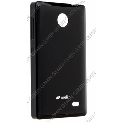 Чехол силиконовый для Nokia X Dual Sim Melkco Poly Jacket TPU (Black Mat) чехол mypads pettorale для nokia x dual sim