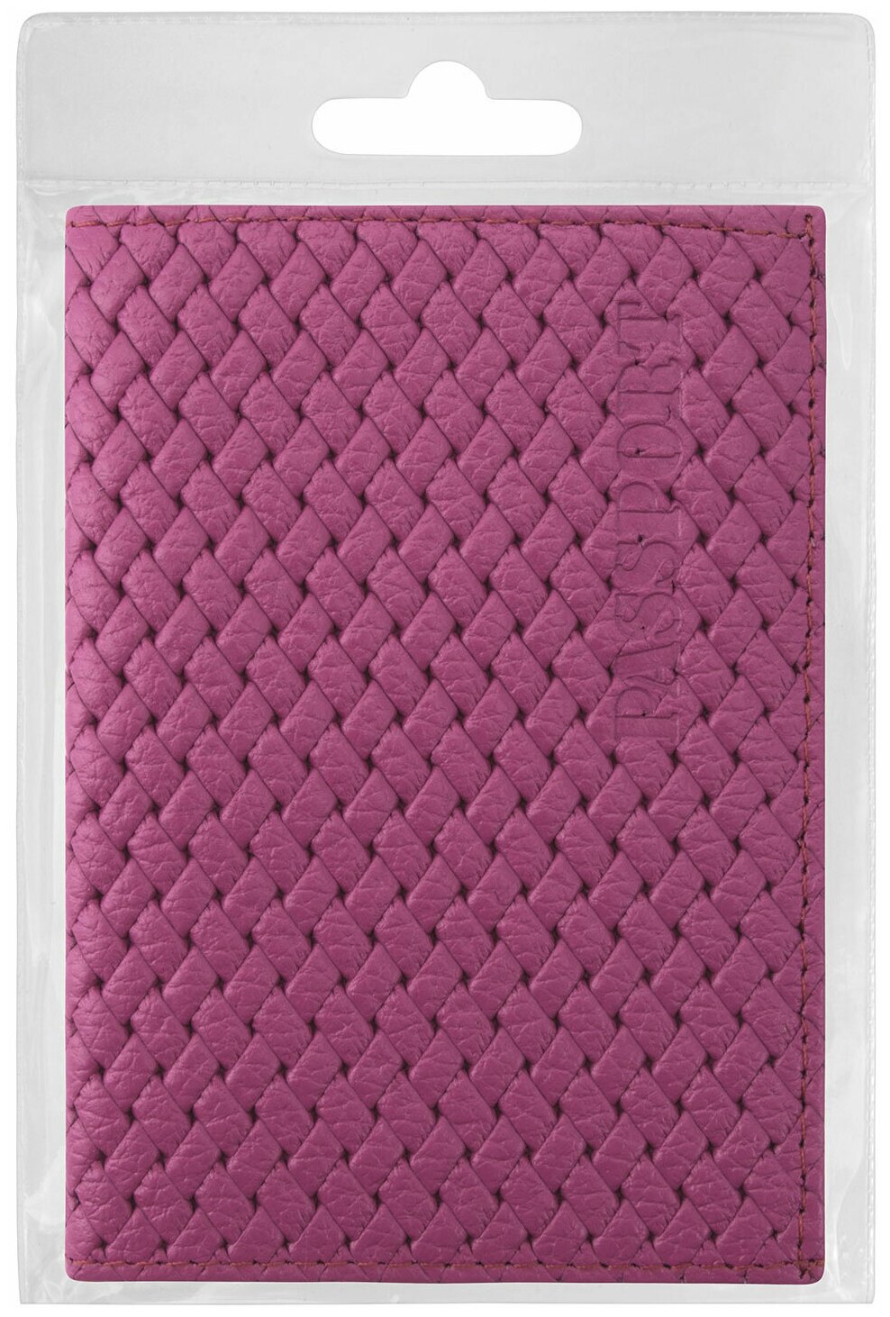 Обложка для паспорта STAFF 237203, натуральная кожа, розовый - фотография № 12