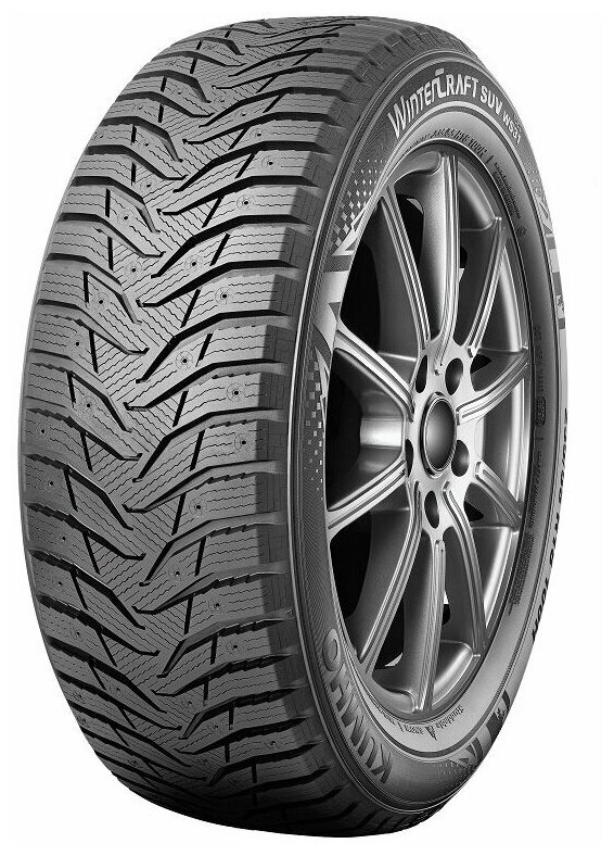 Kumho ws31 235/55 R18 100H зимняя шипованная