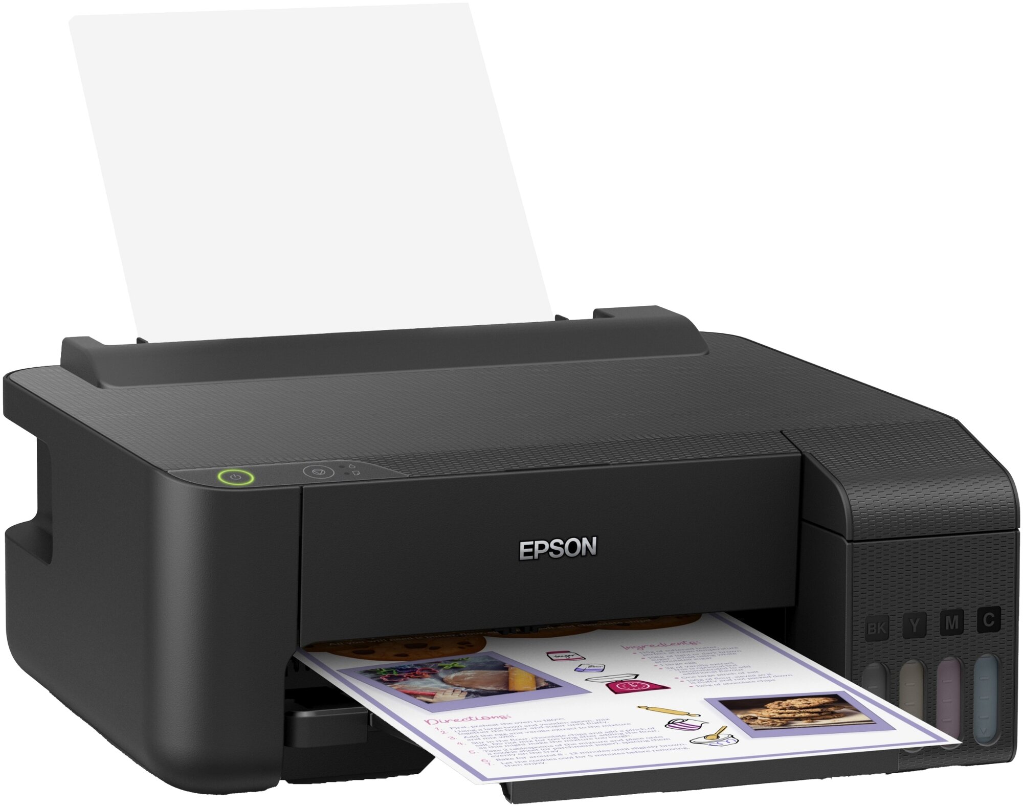 Принтер струйный Epson L1110, цветн., A4, черный