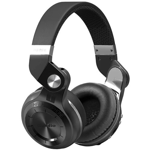 Беспроводные наушники Bluedio T2+, mini jack 3.5 mm, черный
