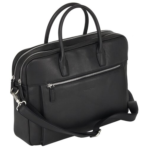 Мужская кожаная деловая сумка Bruno Perri L14609/1 черный