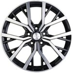 Колесный диск Khomen Wheels KHW1806 7x18 PCD 5x114.3 DIA 67.1 ET45 BLF - изображение