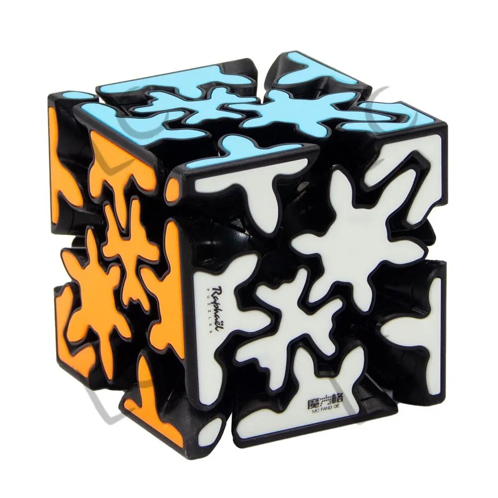 Кубик Рубика с шестеренками QiYi Crazy Gear Cube / Головоломка для детей и взрослых--LC