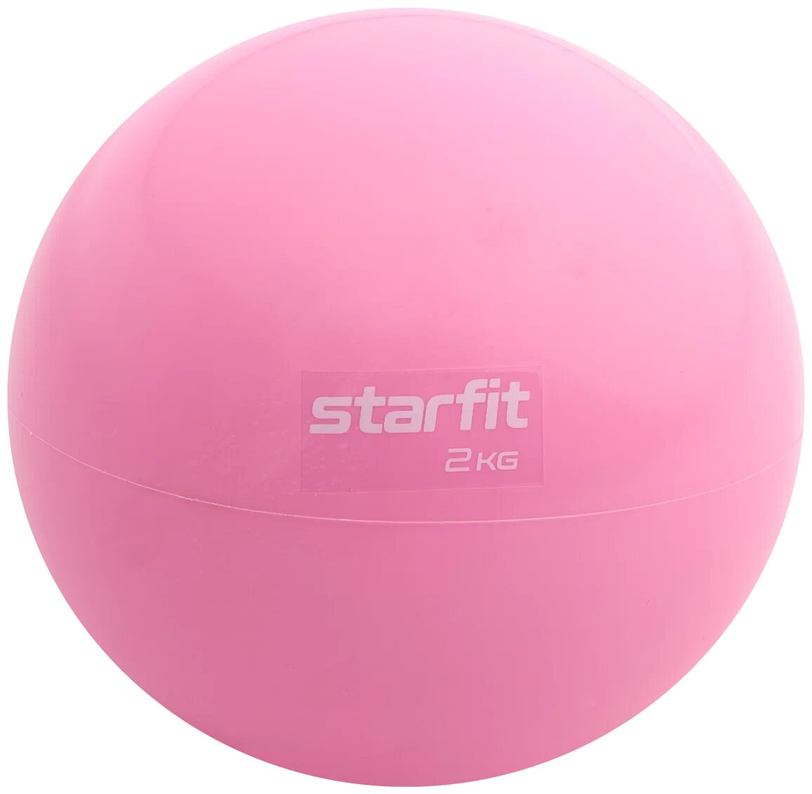 Медбол STARFIT Core GB-703 2 кг, розовый пастель