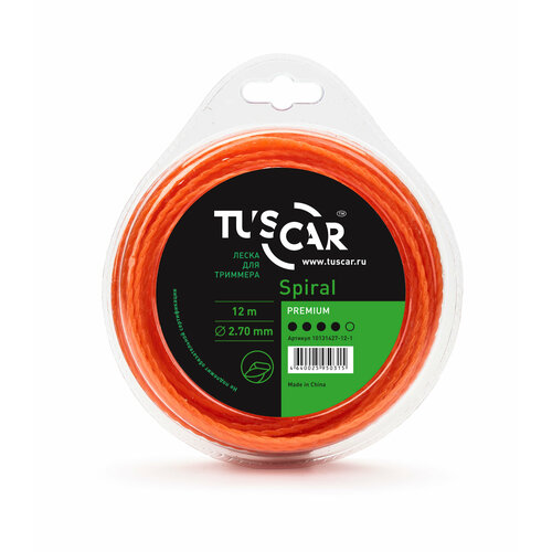 Леска (корд) TUSCAR Spiral Premium 2.7 мм 12 м 2.7 мм