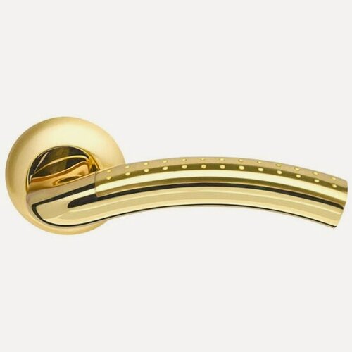 Изображение товара Ручка раздельная Armadillo R. LD54. Libra26 (Libra LD26-1) SG/GP-4 матовое золото/золото