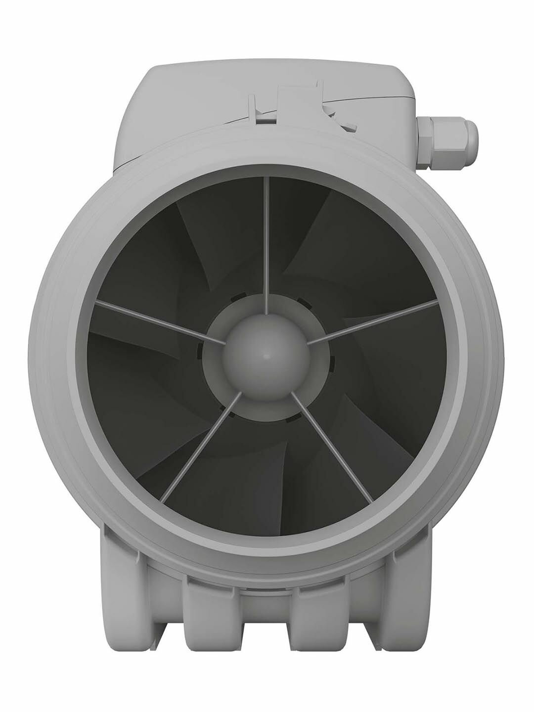 Вентилятор канальный ERA PRO TYPHOON 100 2SP, D100 осевой, две скорости