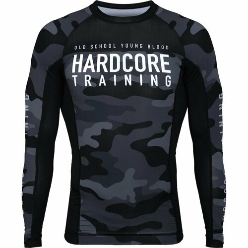 Рашгард HARDCORE TRAINING, размер XXL, черный