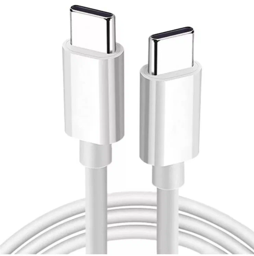 Кабель USB Type-C - USB Type-C, 1 м, белый