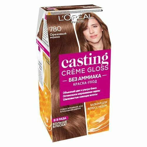 L'Oreal Paris Краска для волос Casting Creme Gloss 780 Ореховый Мокко