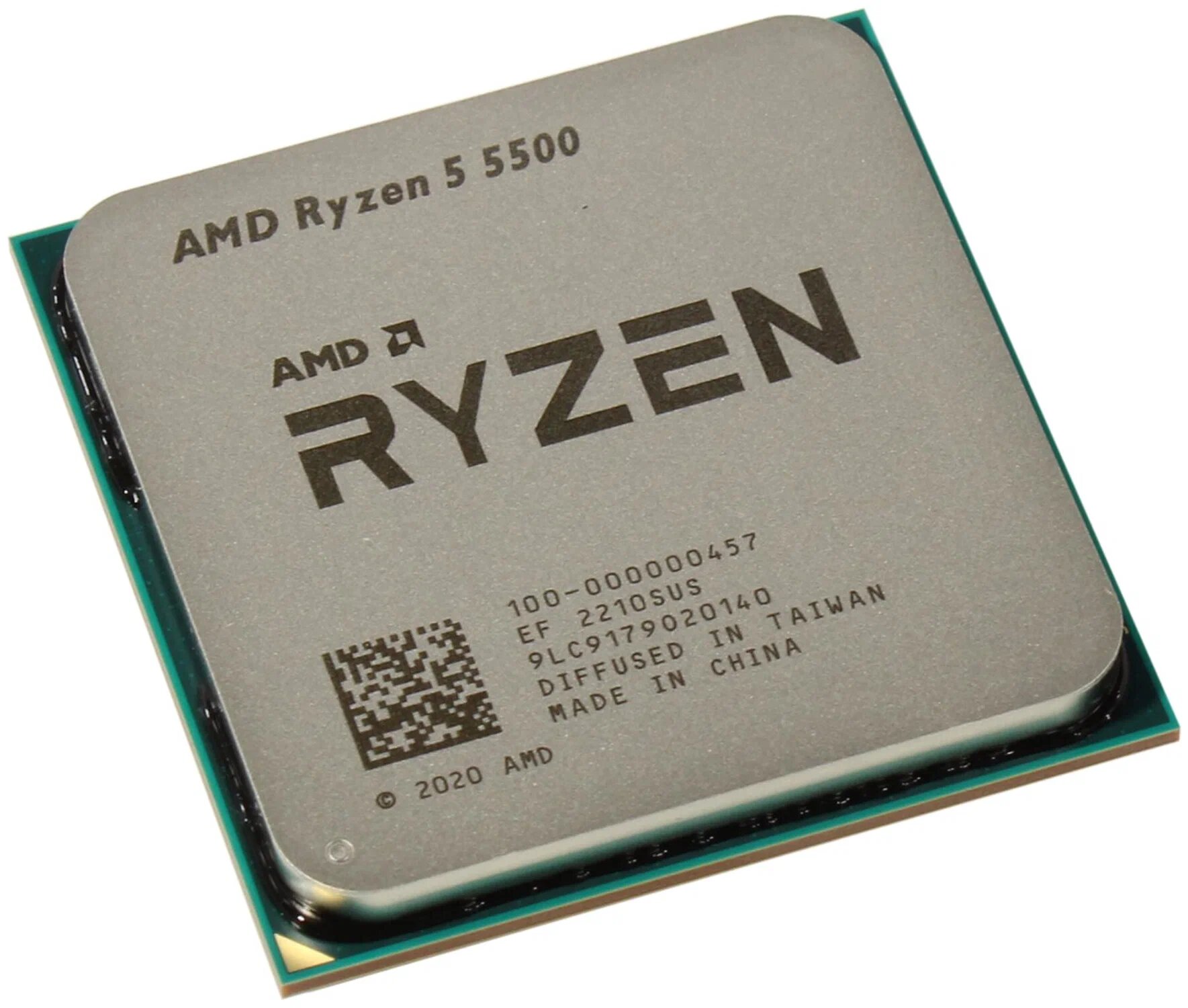 RYZEN 5 5500 OEM (Cezanne, 7nm, C6/T12, Base 3,60GHz, Turbo 4,20GHz, Without Graphics, L3 16Mb, TDP 65W, SAM4)