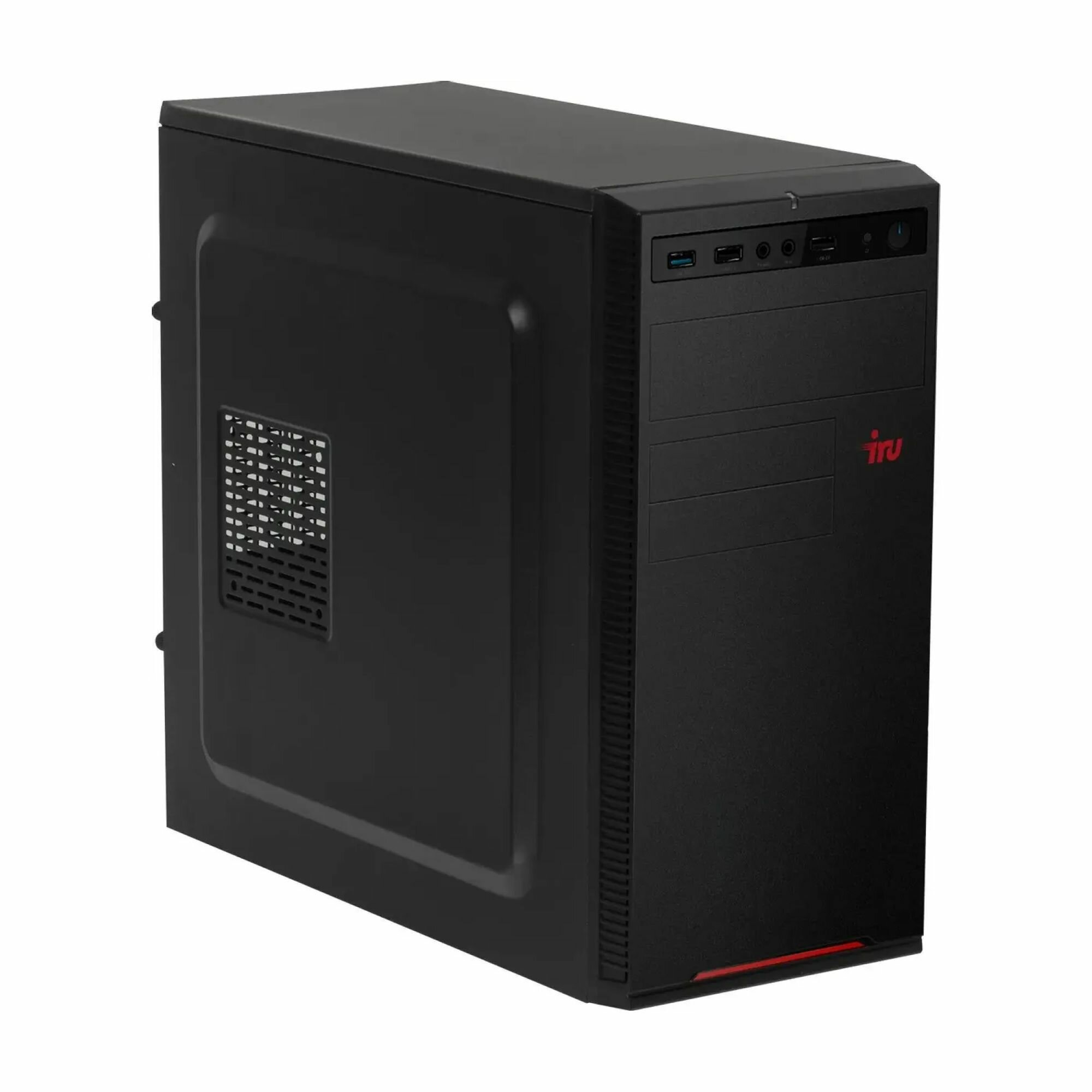 Компьютер iRU Home 310H5SE, Intel Core i3 10105, DDR4 8ГБ, 240ГБ(SSD), Intel UHD Graphics 630, Free DOS, черный [1788608]