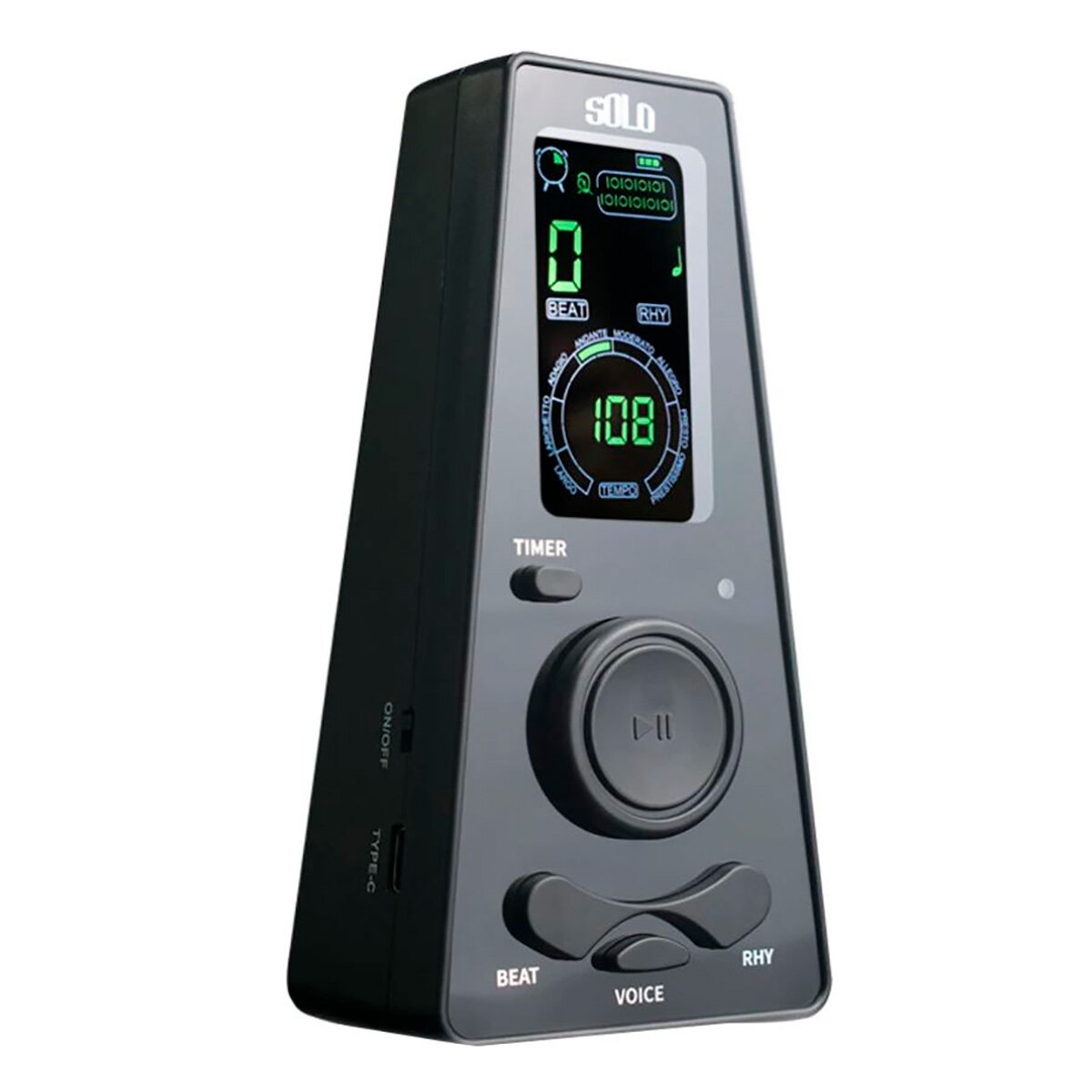 фото Цифровой метроном SOLO S-200 с таймером