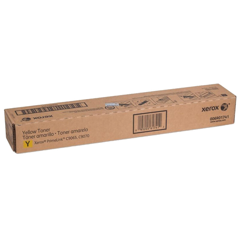 Тонер-картридж Xerox 006R01741 желтый для PrimeLink C9065/C9070 1398041