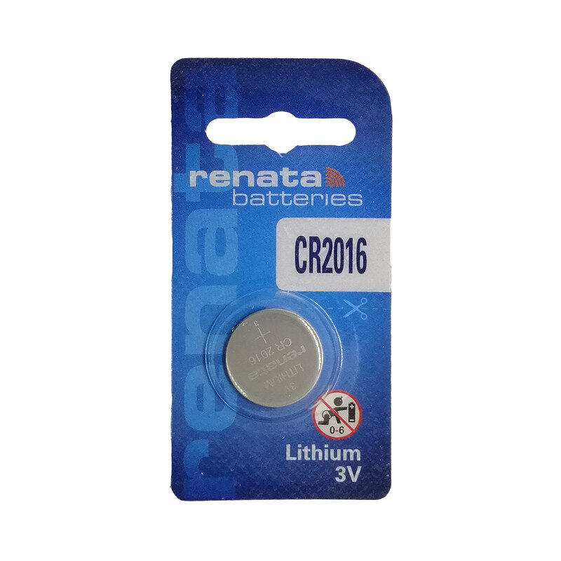 Батарейка Renata CR2016, в упаковке: 2 шт.