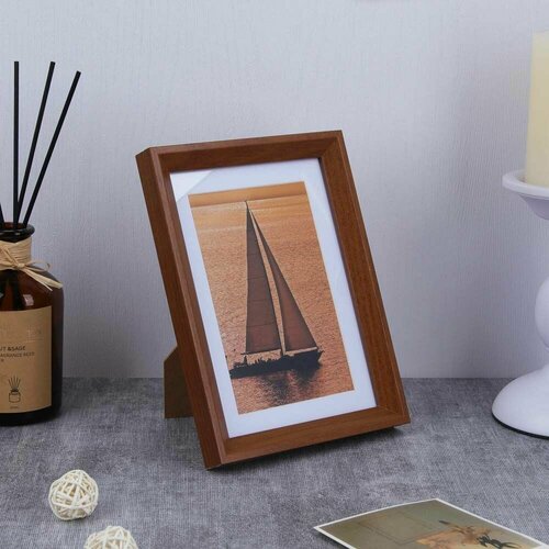 Фоторамка коричневая 13х18см МДФ 305₽