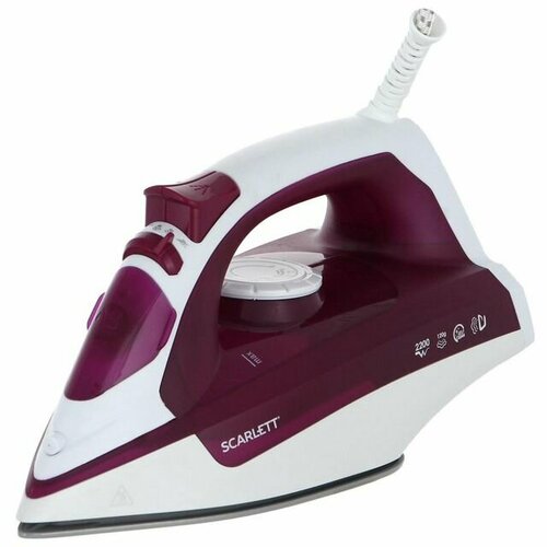 Утюг Scarlett SC-SI30K25 2200Вт керамическое покрытие KeramoPro паровой удар 120гминуту 154000₽