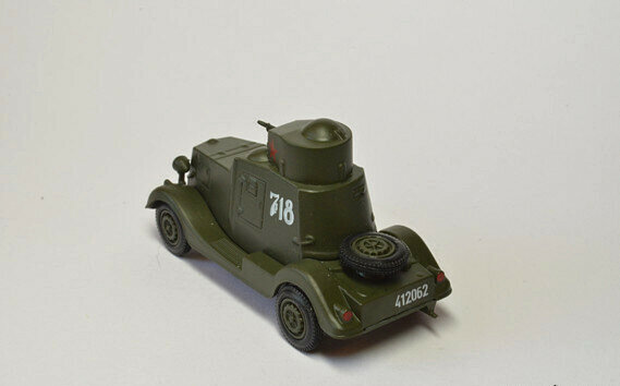 Масштабная модель 1/72, Бронеавтомобиль ФАИ — фото 1