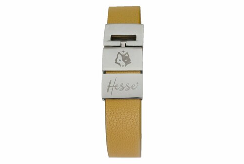 Браслет Hesse, 1 шт., диаметр 6.5 см, желтый