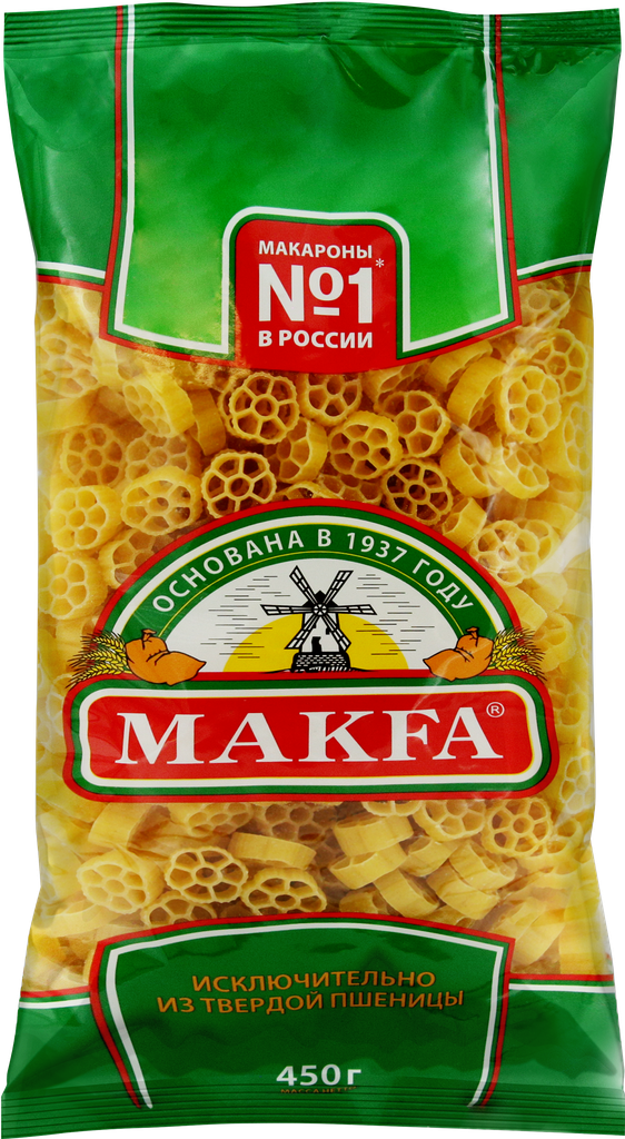 Макароны "Макфа" цветочки, 450гр Makfa - фото №9
