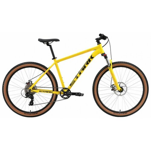 Велосипед Stark'24 Hunter 27.2 D желтый/темно-серый 20