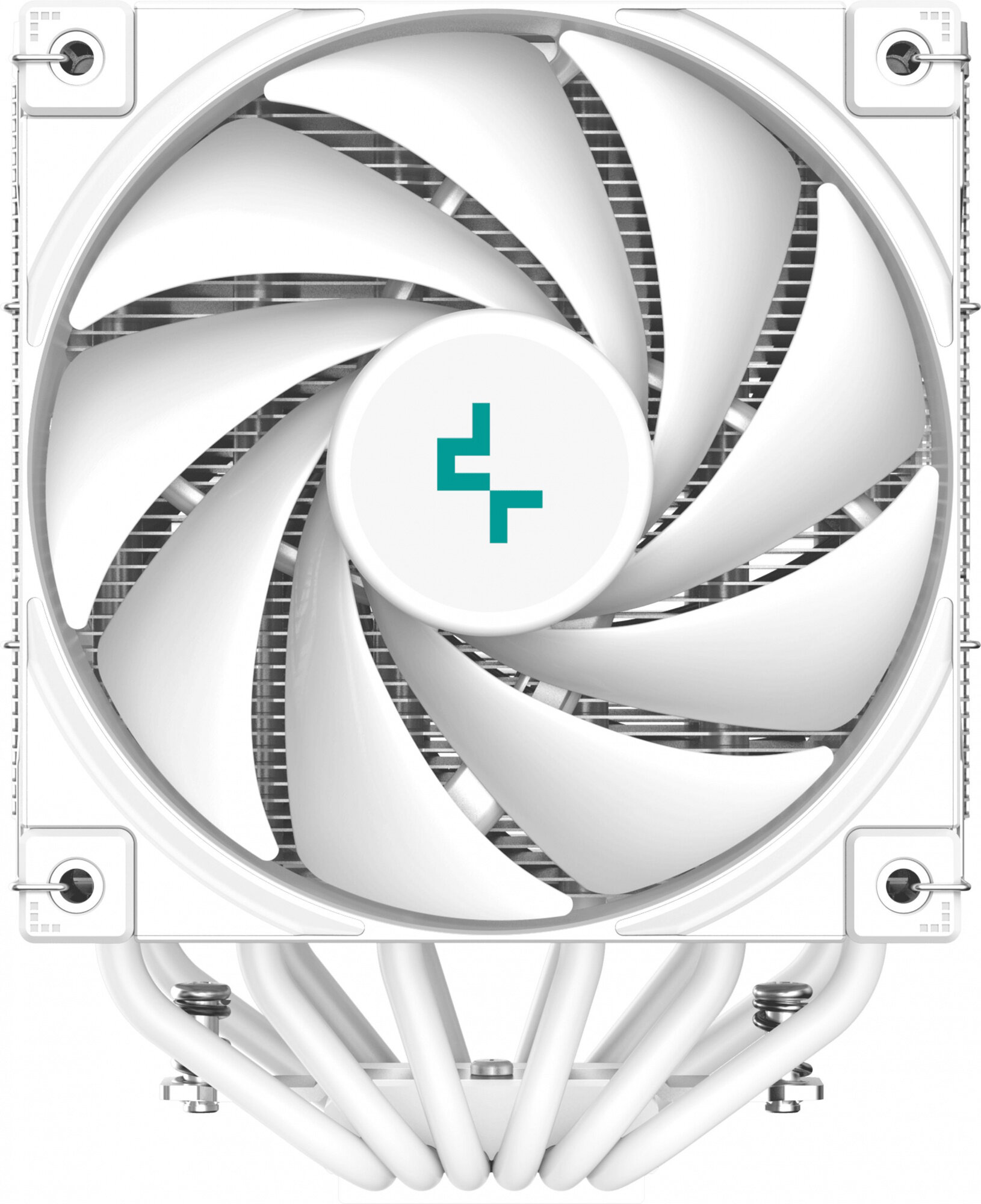 Кулер для процессора DEEPCOOL AK620 WH LGA20XX/1700/1200/115X/AM5/AM4 (8шт/кор, TDP 260W, PWM, DUAL Fan 120mm, 6 тепл. трубок, белый) RET (AK620 WH) - фото №14