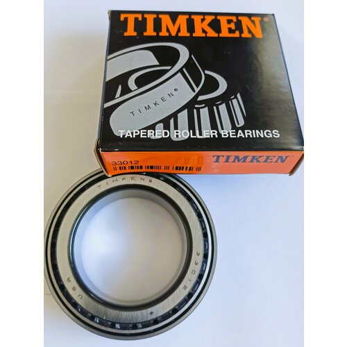 Подшипник Timken 33012 роликовый радиально-упорный однорядный (60x95x27)