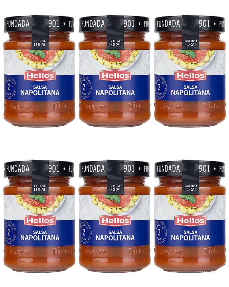Соус Helios томатный неаполитанский Salsa napolitana 300 гр.- 6 шт