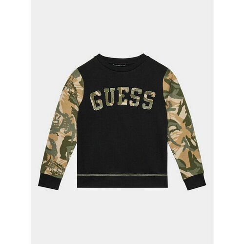 Свитшот GUESS, размер 8Y [METY], черный