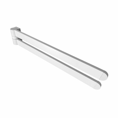 Полотенцедержатель двойной поворотный коллекция лотос ЛТ61БМ 434см белый матовый Альтасан 5007₽