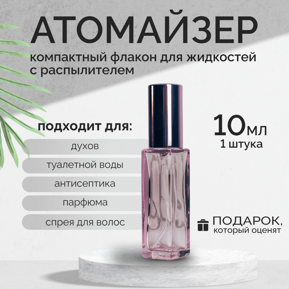Атомайзер сиреневый для парфюма 10мл