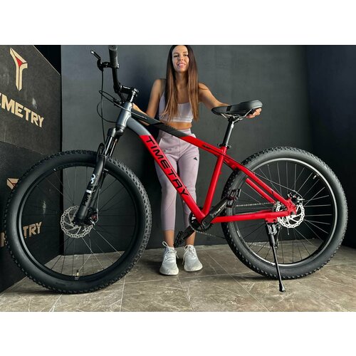 Велосипед Time Try ТT2999s 275 Алюминиевая рама 17 Взрослый Подростковый Унисекс черно-красный 24900₽