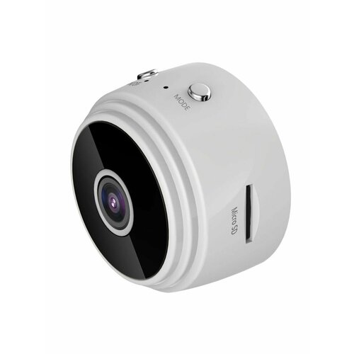 Mini Camera IP видеонаблюдения A 9 Wi-Fi Белая 1749₽