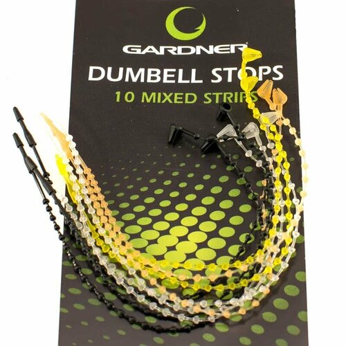 Стопор для бойлов Gardner Dumbell stops mixed стопор для бойлов ridge monkey boilie stops clear прозрачные