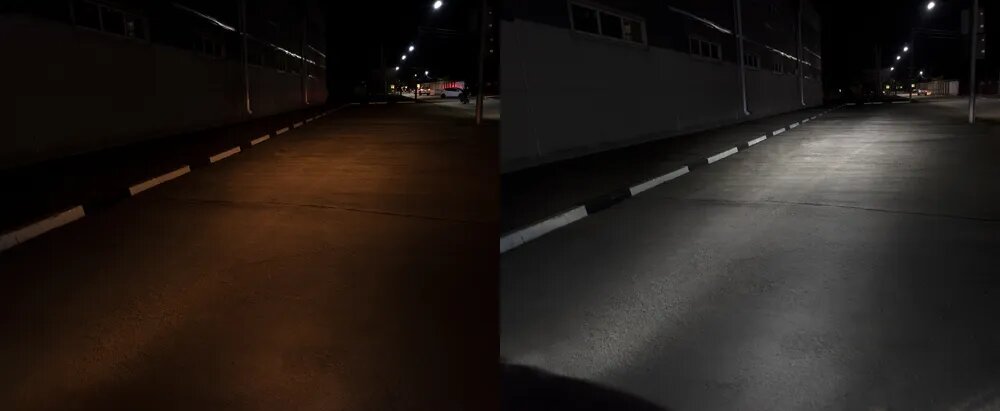 Автомобильные светодиодные лампы белого цвета H7 PROsvet цоколь S5, ближнего и дальнего света, 12В/24 В, 4500 Lm, 5000 К